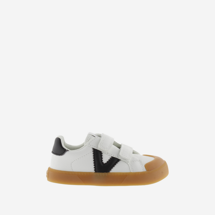 Ténis Respeitadores do Pezinho da Criança Oliver Efecto Branco - Victoria