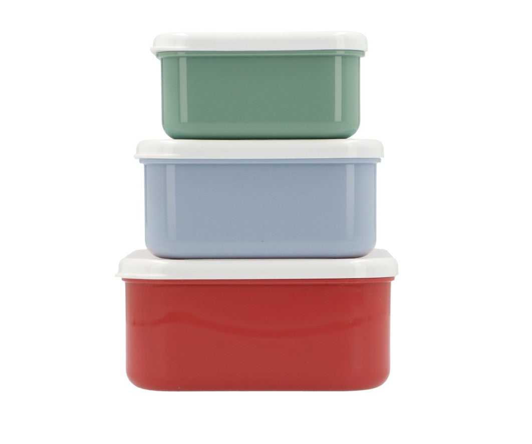Conjunto 3 Caixas de Alimentos Little Red