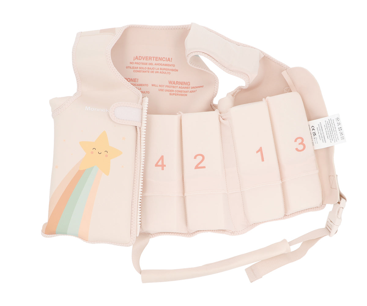 Colete Flutuador Aprendizagem Starlight - Monnëka