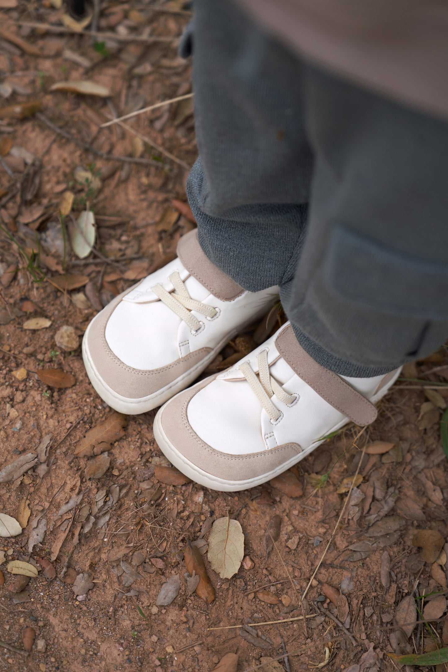 Ténis Barefoot Criança - Muris Lyon Taupe Mini