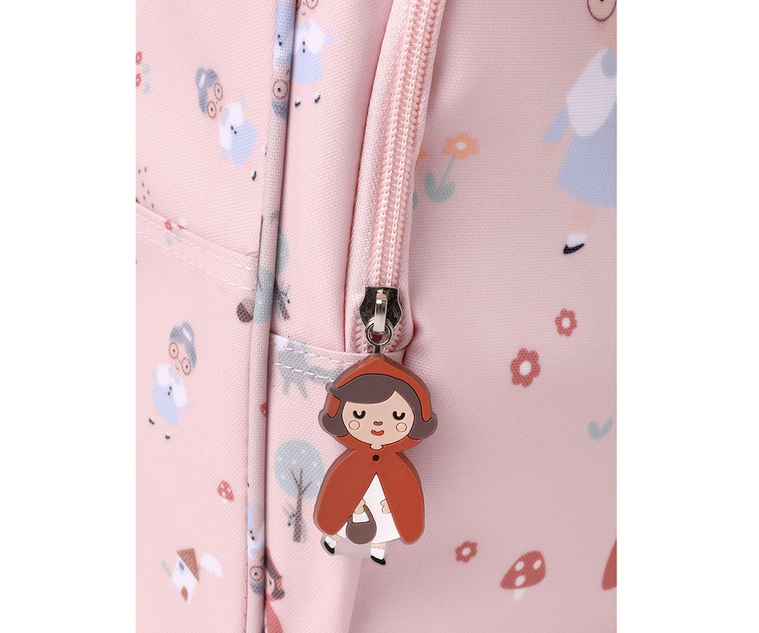 Mochila Média com Porta-chaves Little Red