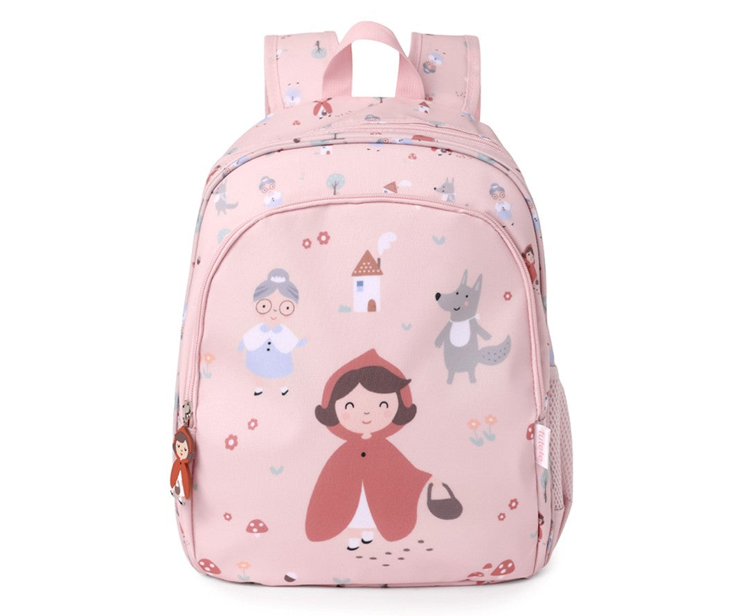 Mochila Média com Porta-chaves Little Red