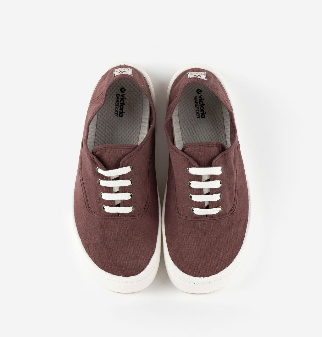 Ténis de Lona Barefoot de adulto- Victoria Olmo Ameixa