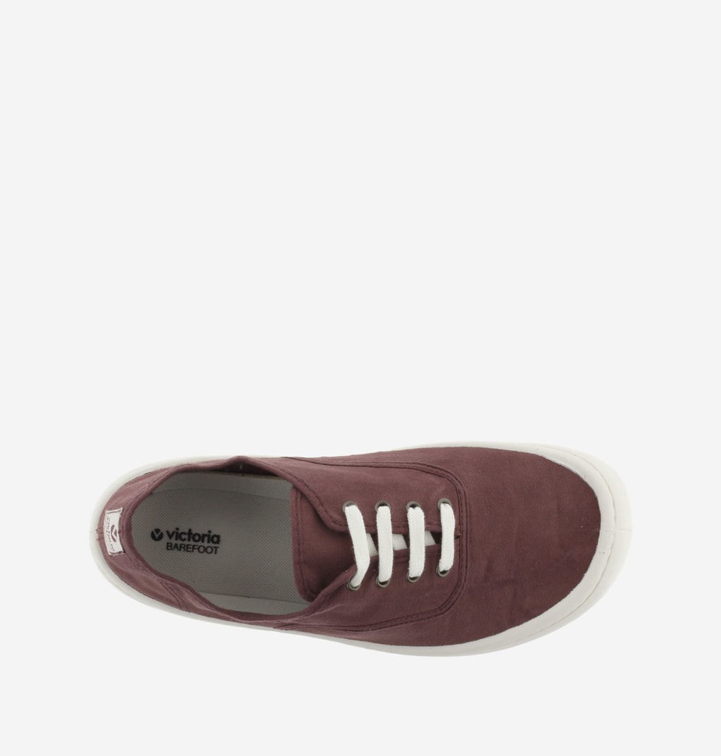 Ténis de Lona Barefoot de adulto- Victoria Olmo Ameixa