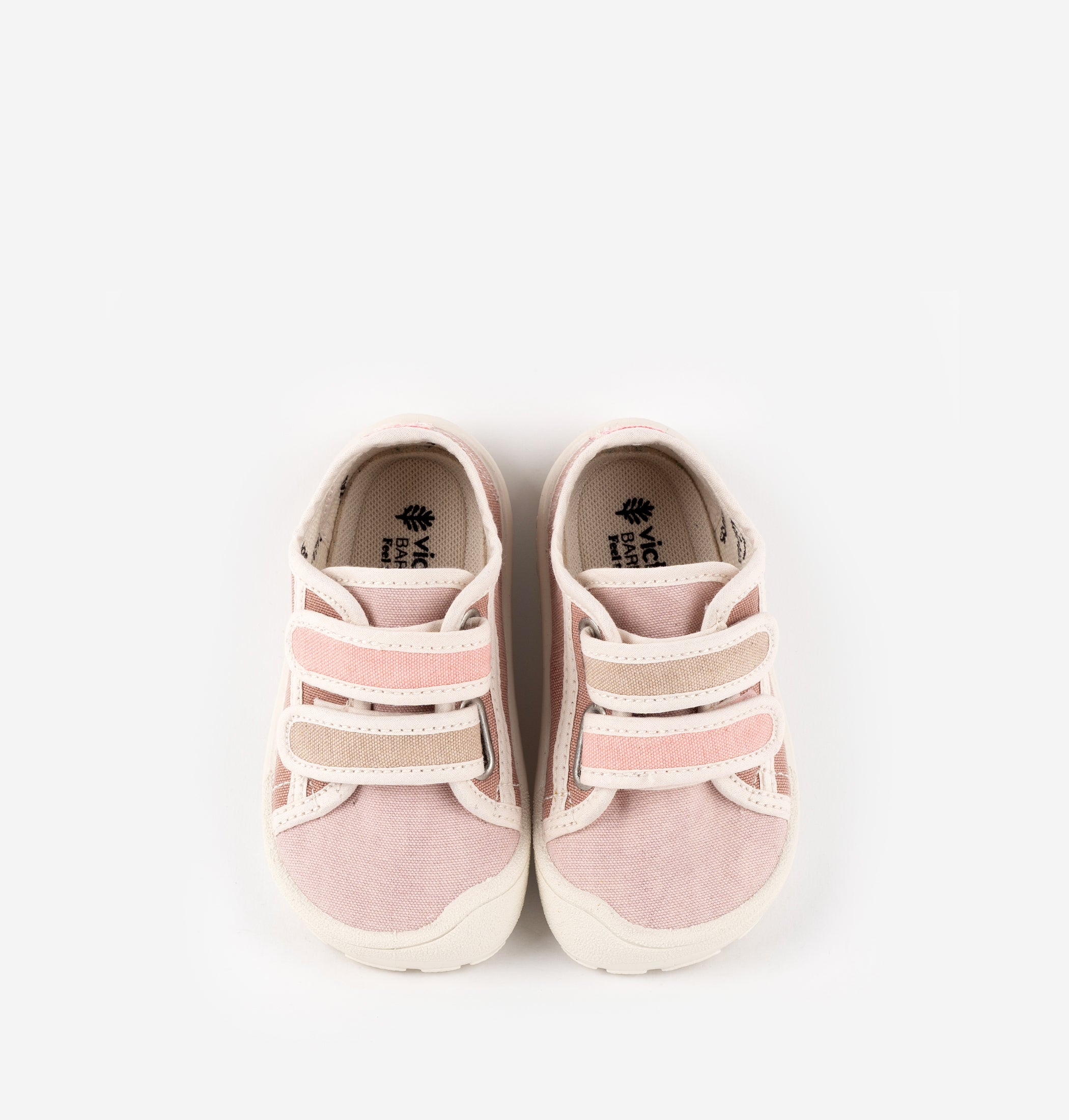 Ténis de Lona Respeitadores do Pezinho da Criança - Victoria Color Rosa