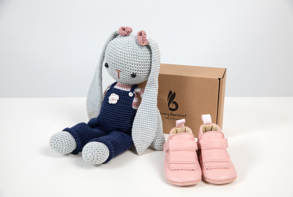 Girafinhas - Bunny Barefoot Rosa