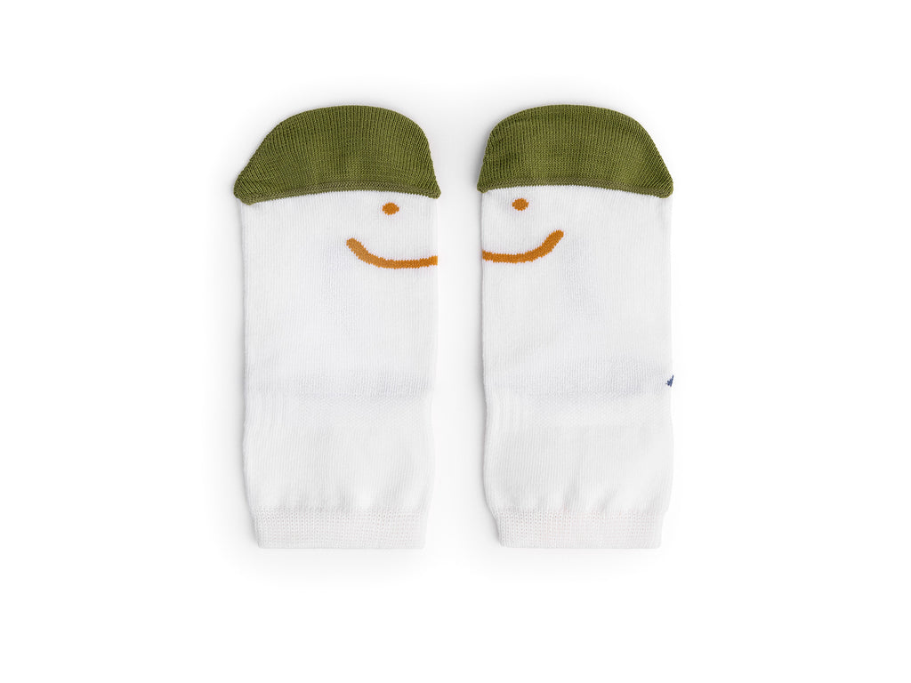 Kit Meias Barefoot Tip Toey Joey - Azul/Mostarda/Verde