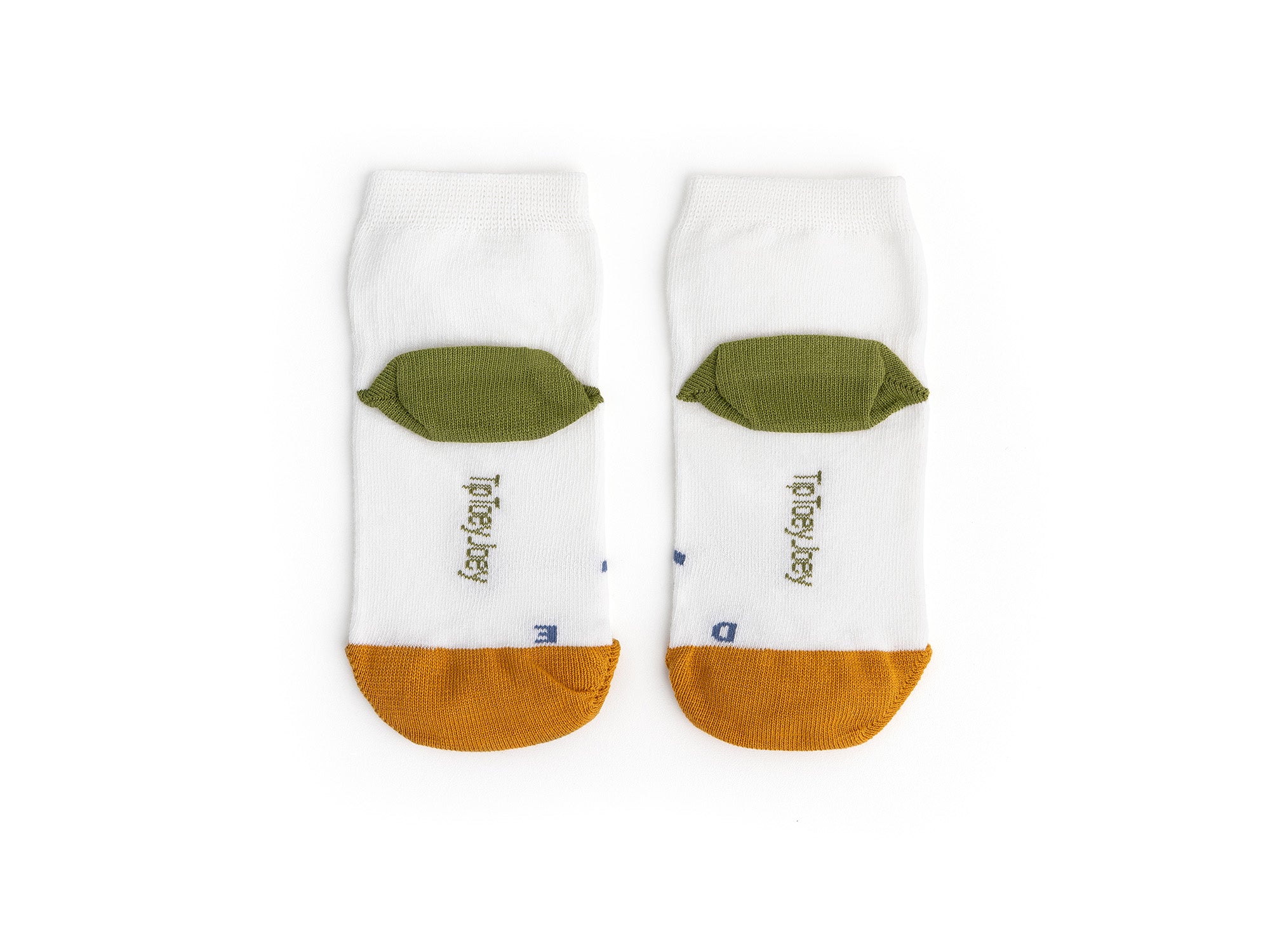 Kit Meias Barefoot Tip Toey Joey - Azul/Mostarda/Verde
