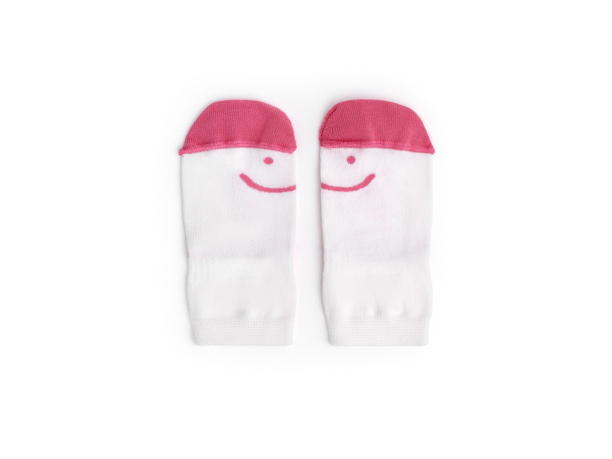Kit Meias Barefoot Tip Toey Joey - Branco/Rosa/Violeta