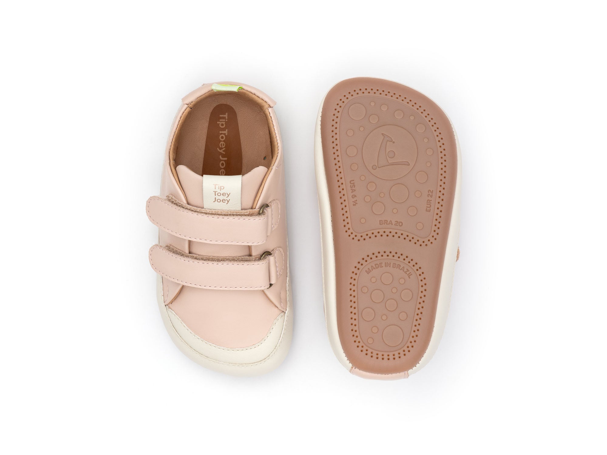 Ténis Respeitadores do Pé da Criança - Tip Toey Joey Bossy Cotton Candy/Tapioca