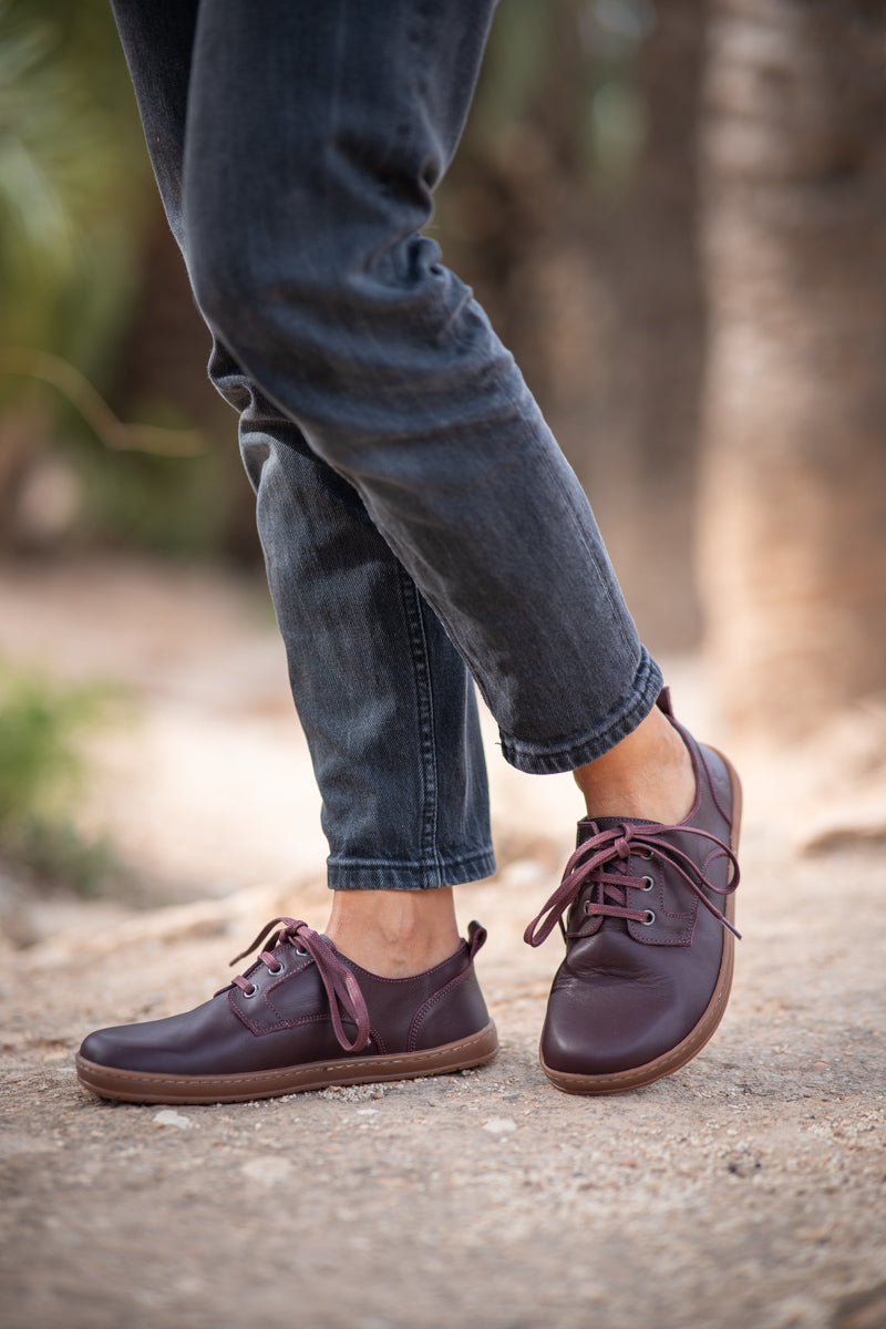 Sapato Barefoot de adulto - Flexi-Nens Salvaje Bordo