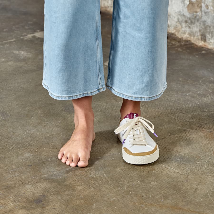 Ténis Desportivos Barefoot de adulto - MyFleeters Lemon Purple