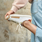 MyFleeters Ténis Desportivos Barefoot de adulto - MyFleeters Peach Carmine Barefoot-Sneakers-Peach-Carmine-Worn-2