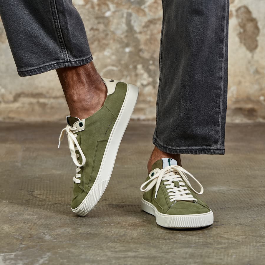 Ténis Desportivos Barefoot de adulto - MyFleeters Peach Musgo