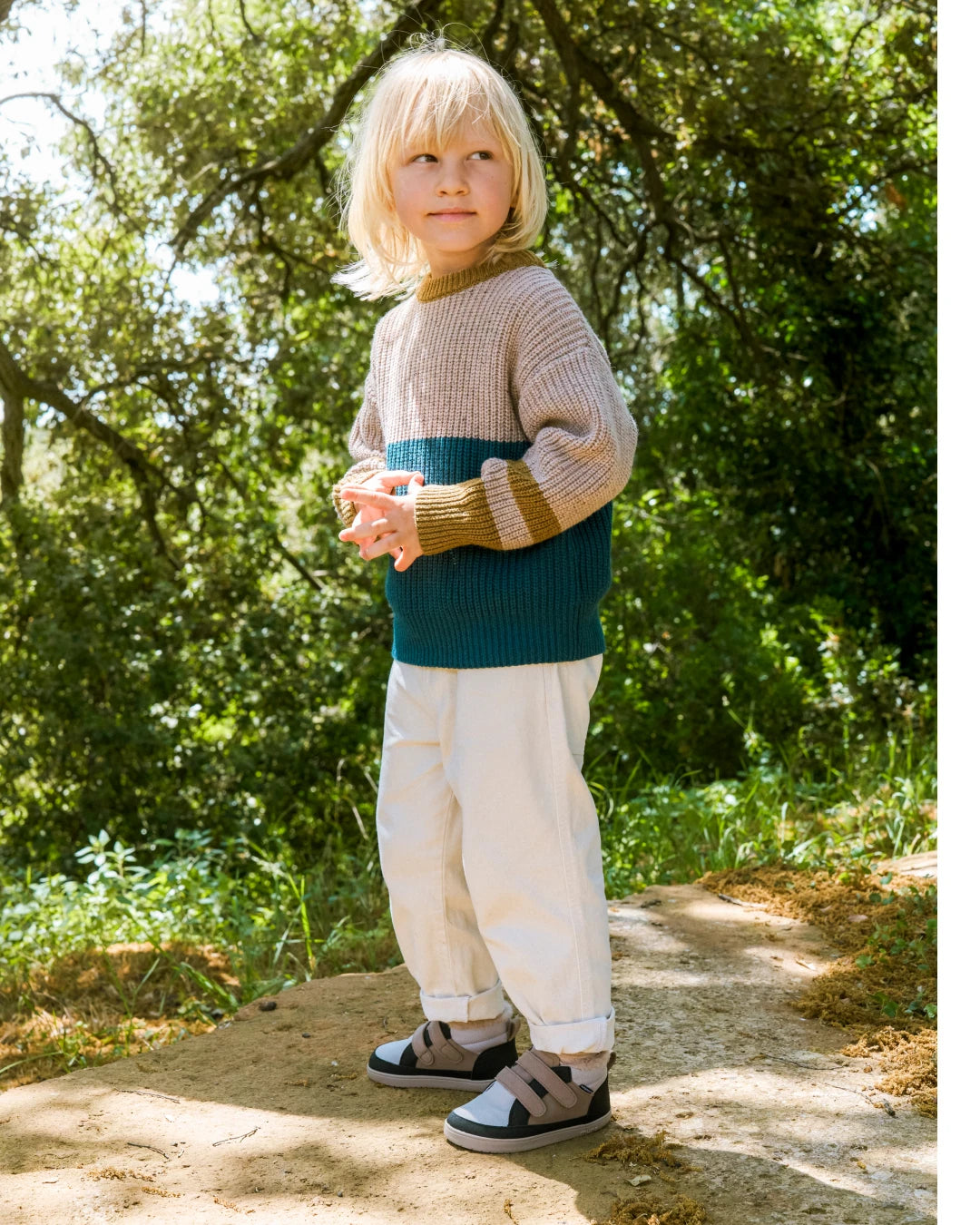 Botas Barefoot Criança - Muris Baltic Mini Taupe (Waterproof)