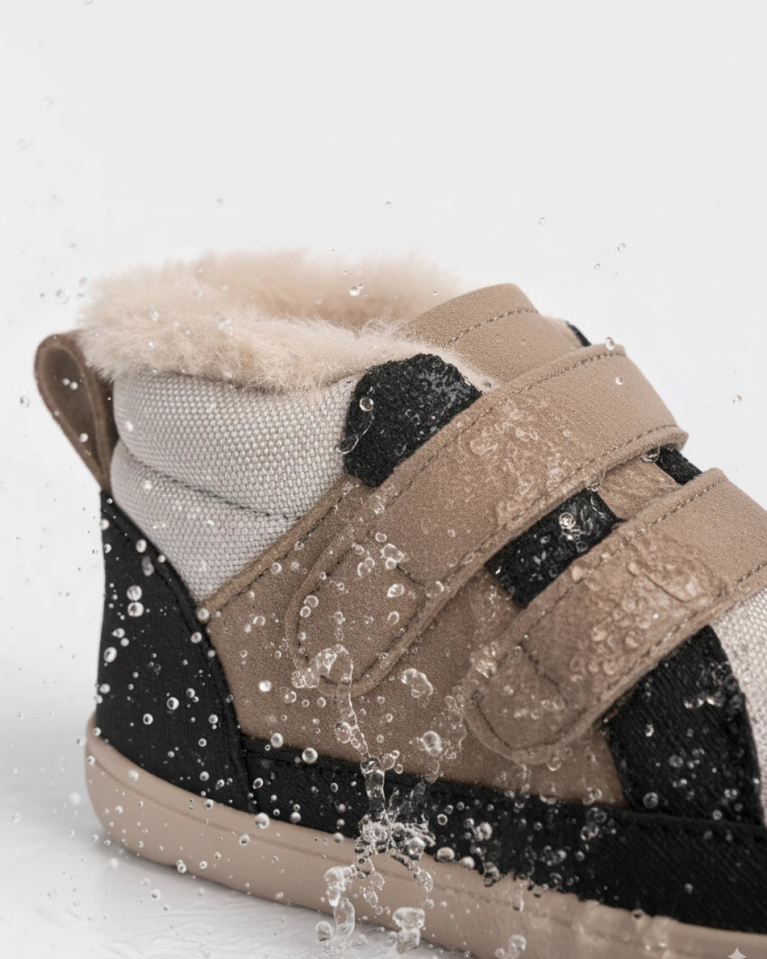 Botas Barefoot Criança - Muris Baltic Mini Taupe (Waterproof)