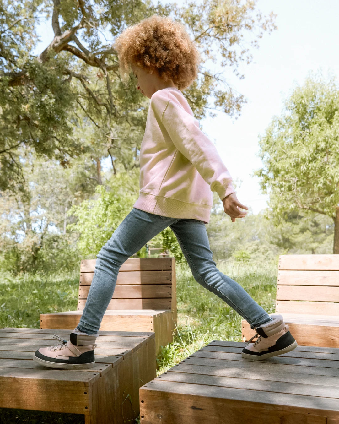 Botas Barefoot Criança - Muris Baltic Junior Pink (Waterproof)