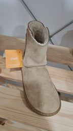 Botas Barefoot adulto com pêlo interior - Blanditos Hielo Bege