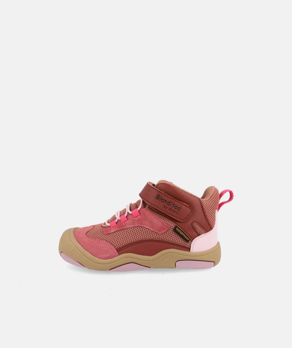 Botas Impermeáveis Veganos Respeitadores do Pezinho da Criança - Blanditos Hera Rosa