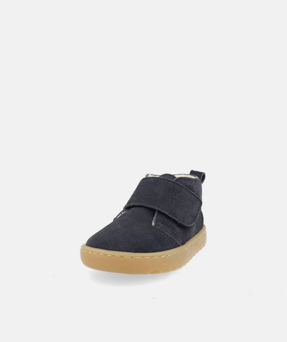 Botas com pêlo Respeitadoras do Pezinho da Criança - Blanditos Ottawa Marinho