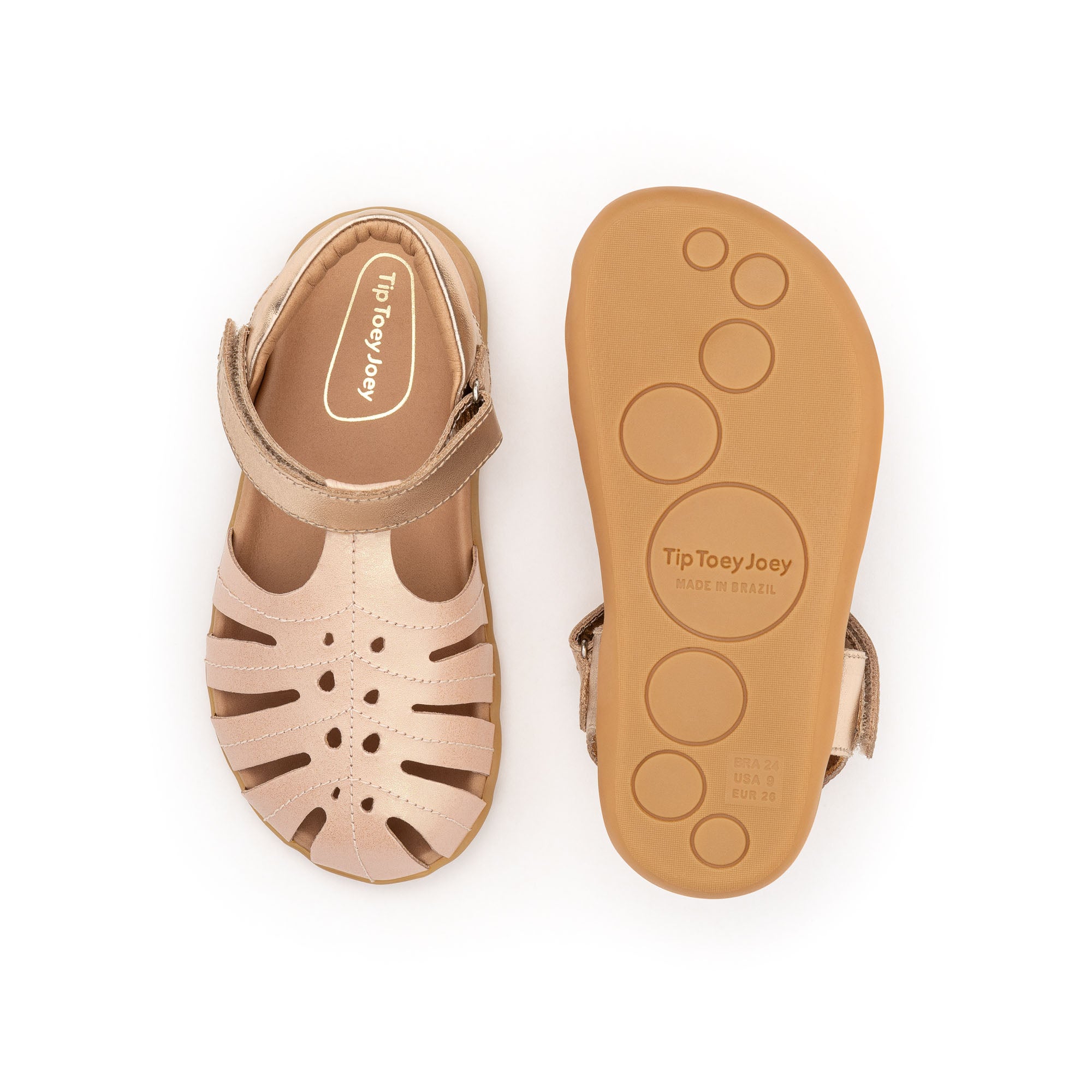 Sandálias Respeitadoras do Pé da Criança TIP TOEY JOEY - TROPICAL