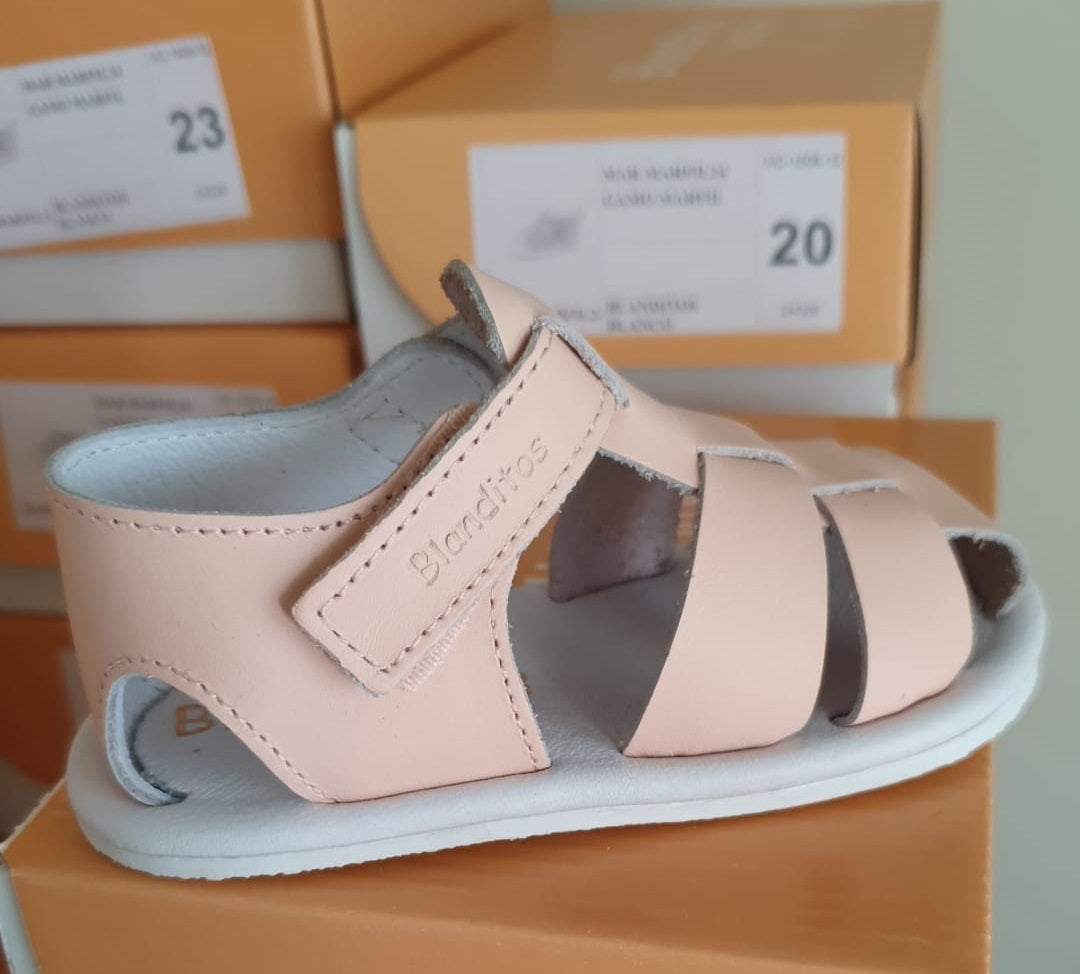 Sandálias Respeitadoras do pézinho da criança - Blanditos Cielo Rosa Baby