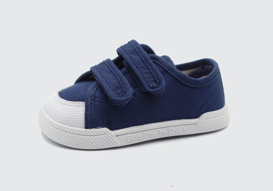 Ténis Respeitadores de Lona Coco Navy - Blanditos