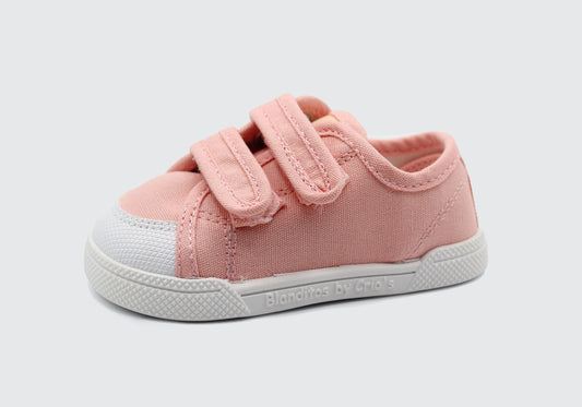 Ténis Respeitadores de Lona Coco Rosa - Blanditos