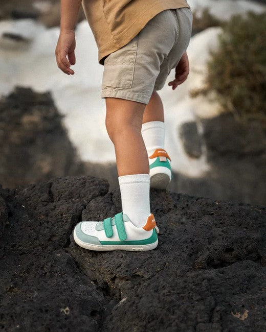 Ténis Barefoot Criança - Muris Petra Turquoise Blue Mini