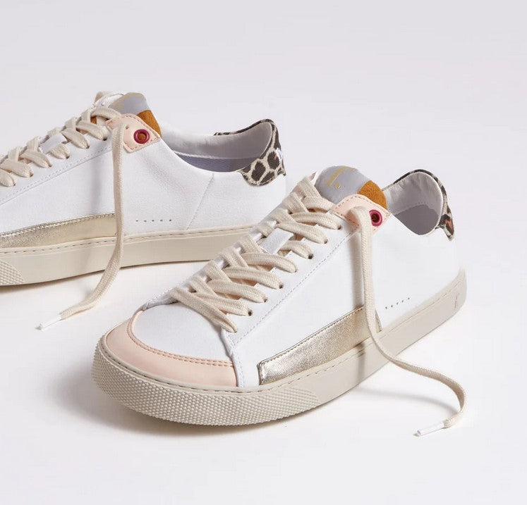Ténis Desportivos Barefoot de adulto - MyFleeters Peach Leopard