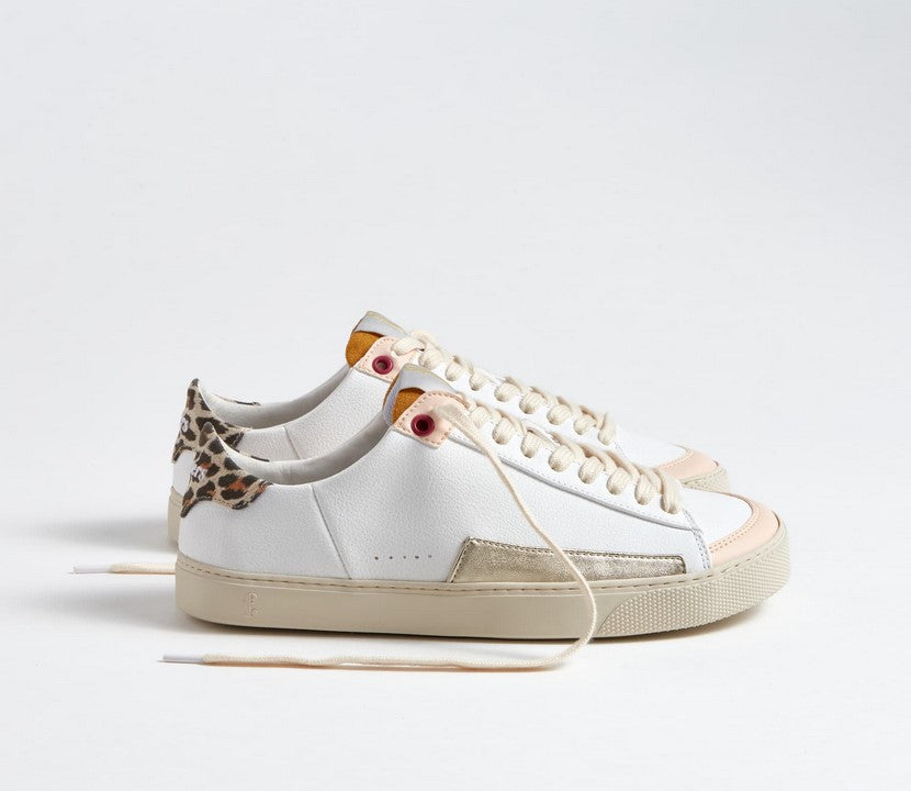 Ténis Desportivos Barefoot de adulto - MyFleeters Peach Leopard