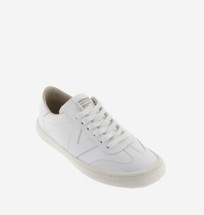 Ténis Barefoot de adulto Pele & Camurça - Victoria Olmo Branco