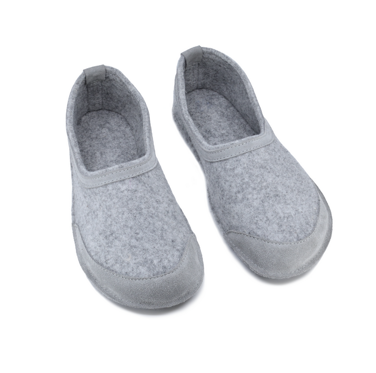 Pantufas respeitadoras do pé Adulto Cinzento- Omaking