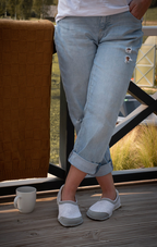 Pantufas respeitadoras do pé Adulto Branco- Omaking