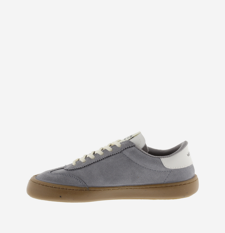 Ténis Barefoot de adulto Pele & Camurça - Victoria Olmo Serraje Gris