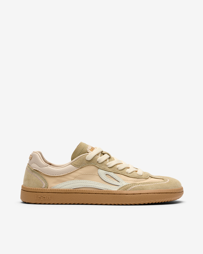 Lejan Brand Ténis Barefoot de adulto - Lejan One Nylon Wide Beige (Horma Ancha) Beige Captura_de_ecra_2026-03-11_222552