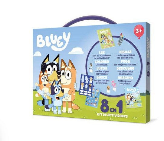 Maleta 8 em 1 - Bluey