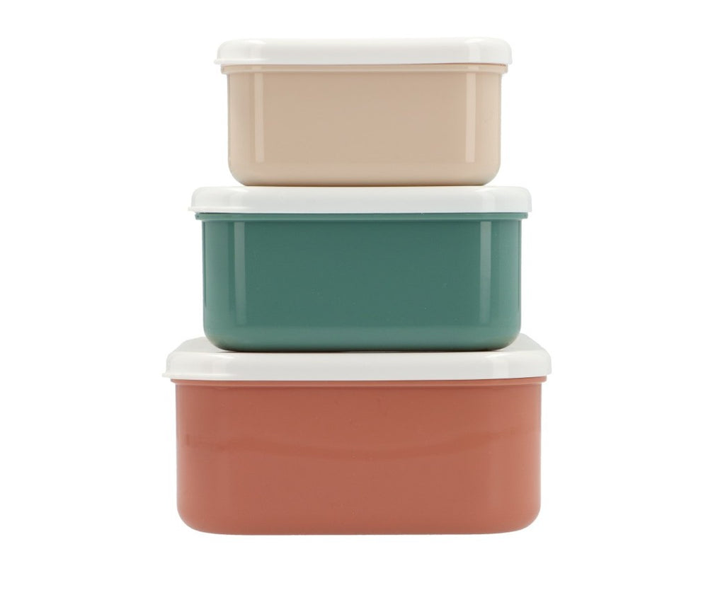 Conjunto 3 Caixas de Alimentos Geometric Nature