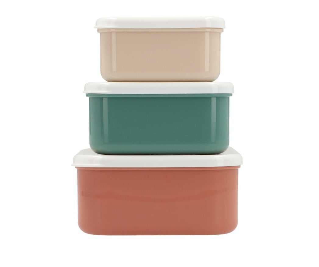 Conjunto 3 Caixas de Alimentos Geometric Nature
