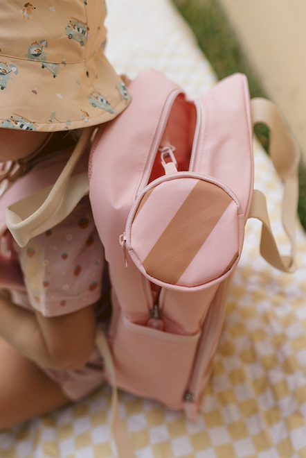 Mochila Scout Stripes Pink - Monnëka