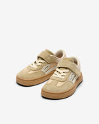 Lejan Brand Ténis respeitadores do pé da criança - Lejan One Nylon Beige Copia_de_nylon_beige_kid_D1