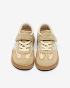 Lejan Brand Ténis respeitadores do pé da criança - Lejan One Nylon Beige Copia_de_nylon_beige_kid_D2