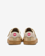 Lejan Brand Ténis respeitadores do pé da criança - Lejan One Nylon Beige Copia_de_nylon_beige_kid_D3