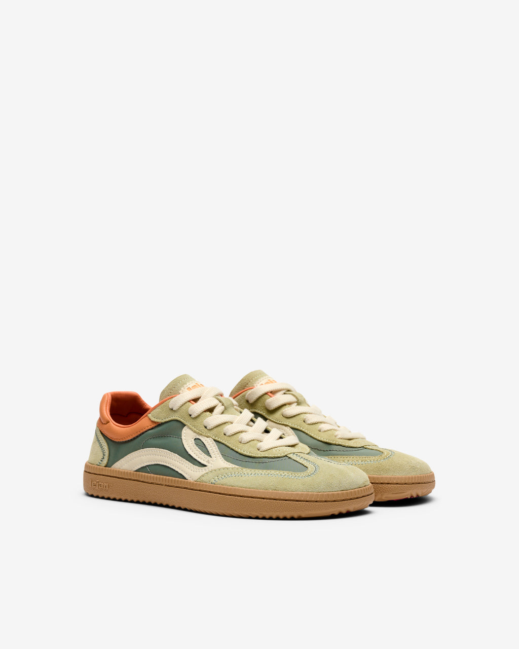 Lejan Brand Ténis Barefoot de adulto - Lejan One Nylon Wide Matcha (Horma Ancha) Copia_de_nylon_matcha_adulto_D1