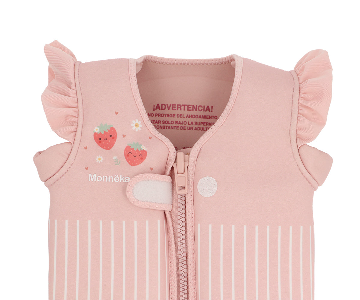 Colete Flutuador Aprendizagem Strawberries -  Monnëka