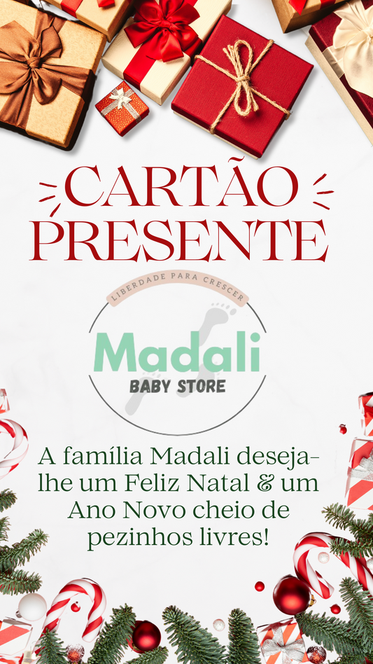 Cartão de oferta Madali Baby Store