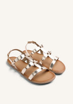Gioseppo GIOSEPPO BAREFOOT - SANDÁLIAS COURO NAGARA Platino GIOSEPPO_BAREFOOT_SANDALIAS_NAGARA_PLATINO_MADALI_2