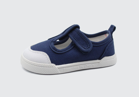 Ténis Respeitadores de Lona Guinda Navy - Blanditos