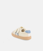 Blanditos by Crio's Ténis de Veganos Barefoot - Blanditos Guppy Bege/Azul GUPPY_BONE26V-2