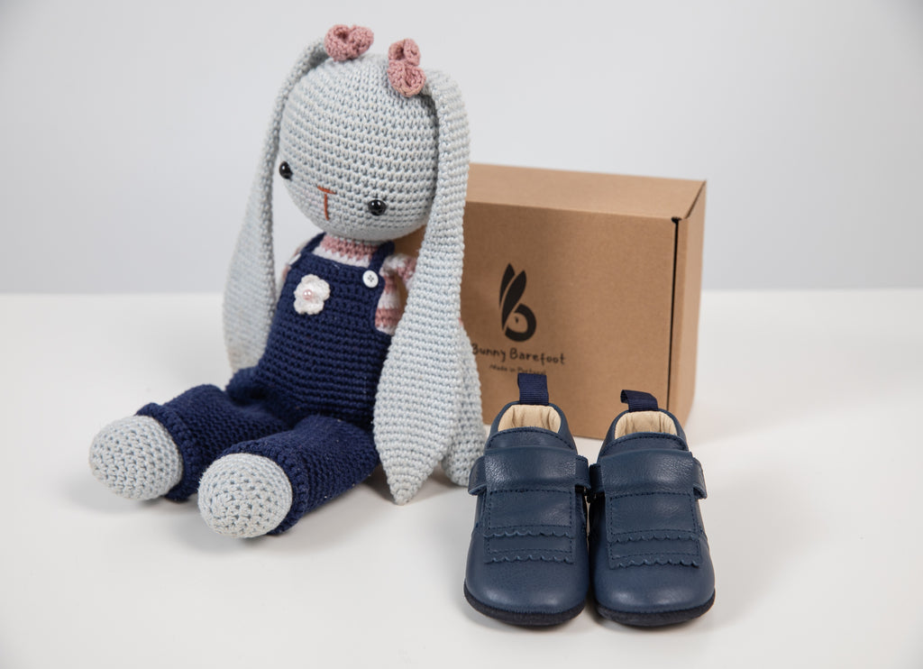 Girafinhas - Bunny Barefoot Azuis